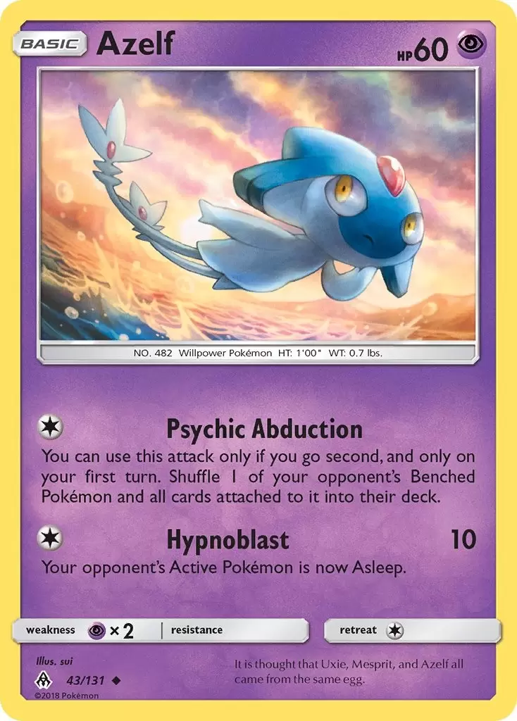 Forbidden Light - Azelf