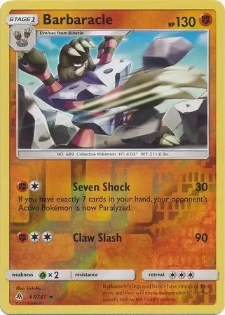 Forbidden Light - Barbaracle Reverse