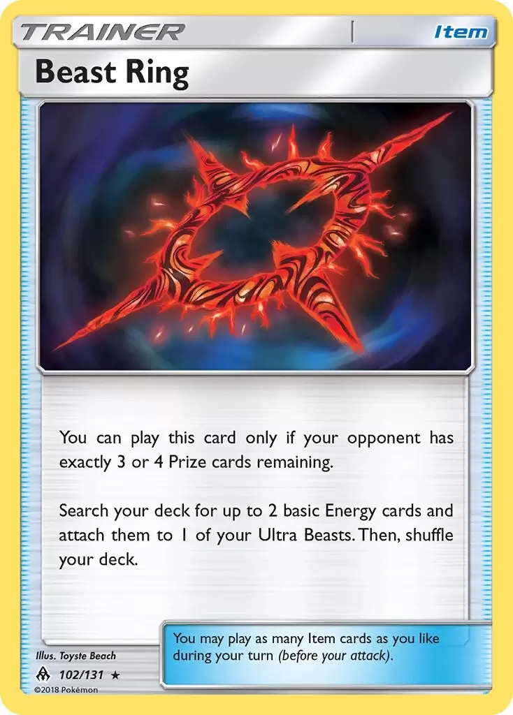 Forbidden Light - Beast Ring