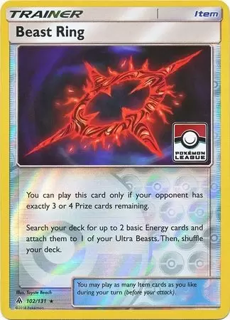 Forbidden Light - Beast Ring Reverse Pokemon League