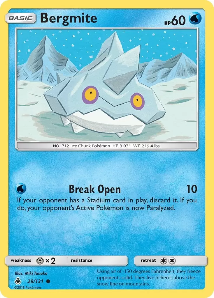 Forbidden Light - Bergmite