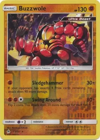 Forbidden Light - Buzzwole Reverse