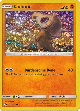 Forbidden Light - Cubone Reverse General Mills