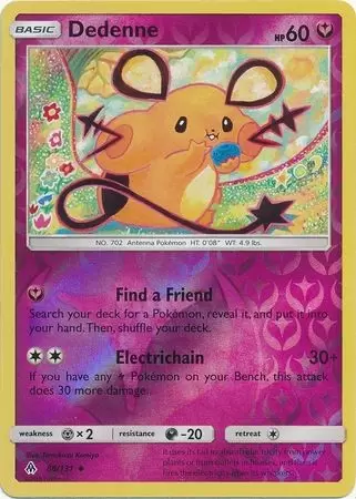 Forbidden Light - Dedenne Reverse