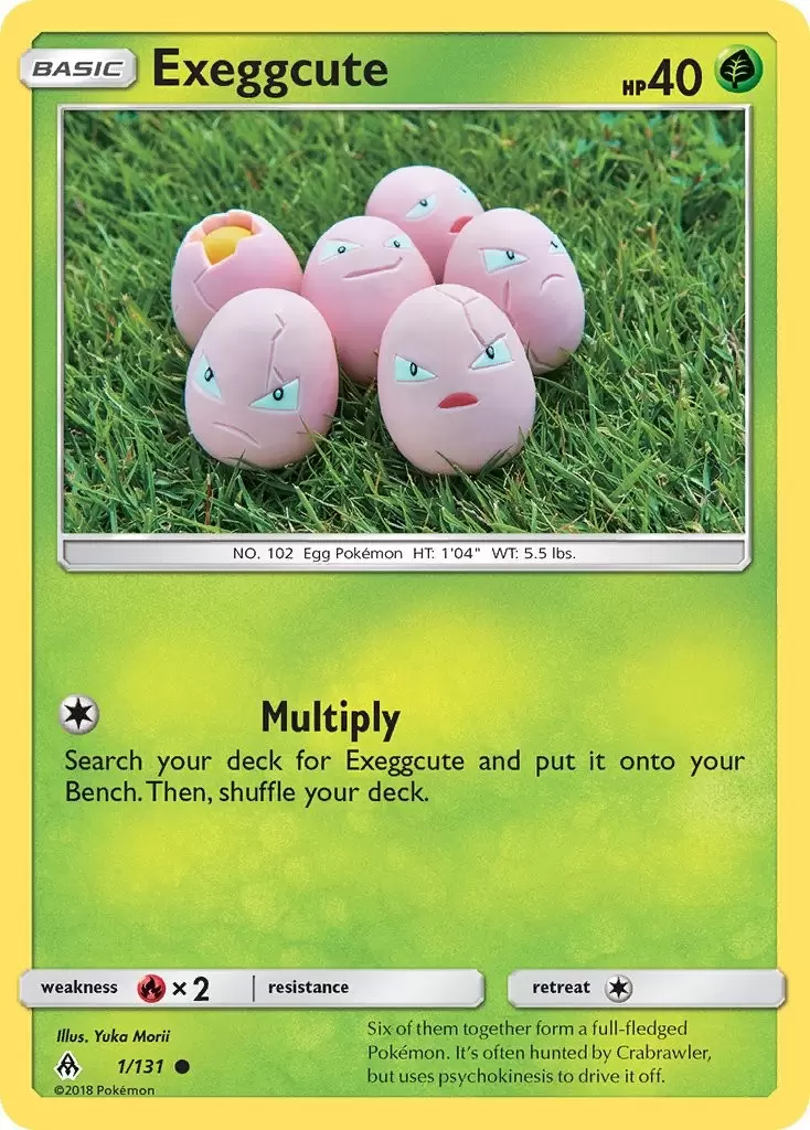 Forbidden Light - Exeggcute