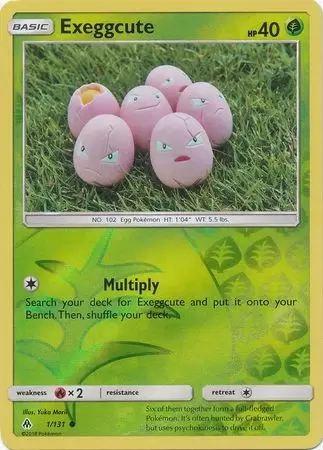 Forbidden Light - Exeggcute Reverse