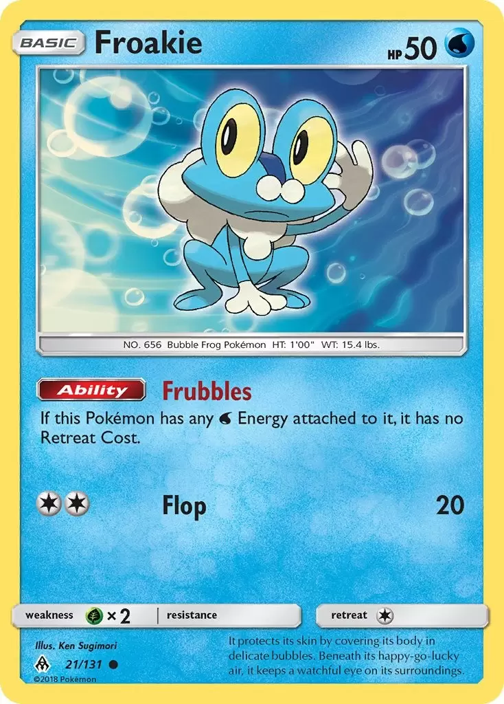 Forbidden Light - Froakie