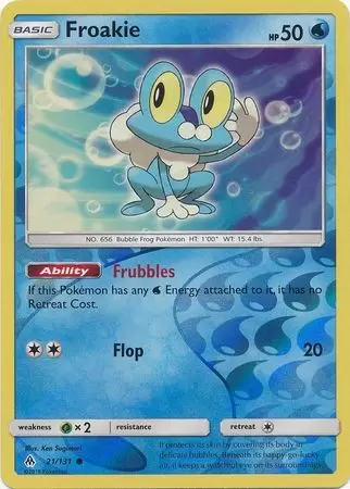 Forbidden Light - Froakie Reverse