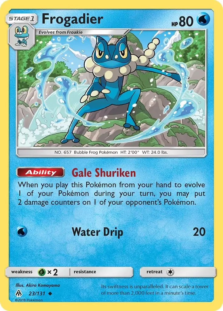 Forbidden Light - Frogadier