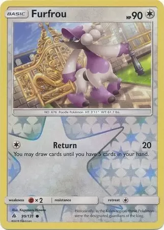 Forbidden Light - Furfrou Reverse