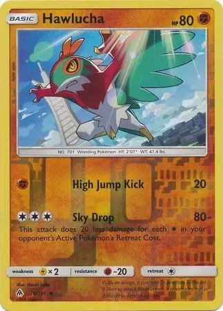 Forbidden Light - Hawlucha Reverse