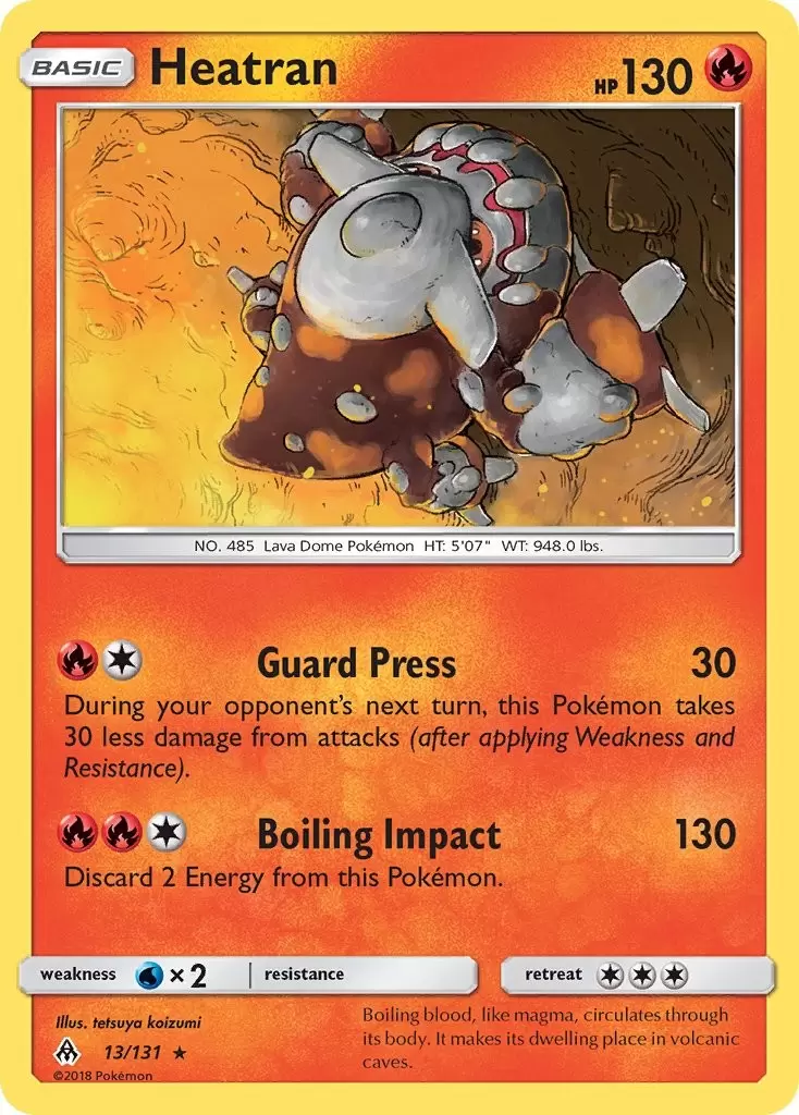 Forbidden Light - Heatran
