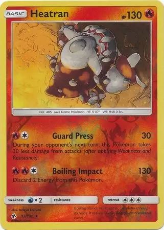 Forbidden Light - Heatran Reverse