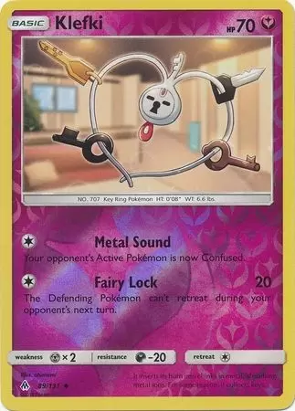 Forbidden Light - Klefki Reverse