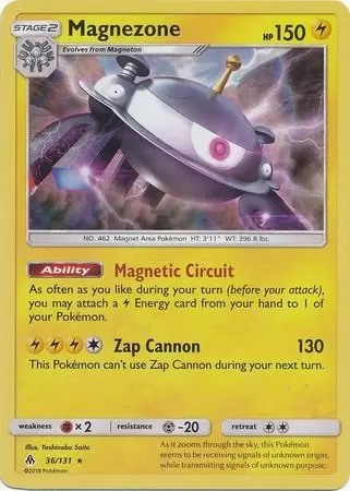 Forbidden Light - Magnezone Holo