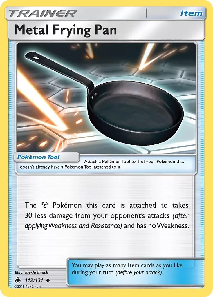 Forbidden Light - Metal Frying Pan