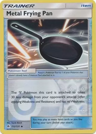 Forbidden Light - Metal Frying Pan Reverse