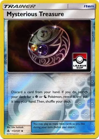 Forbidden Light - Mysterious Treasure Reverse Pokemon League