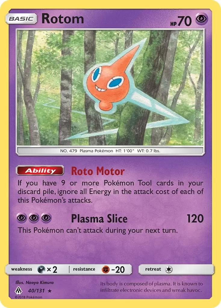 Forbidden Light - Rotom