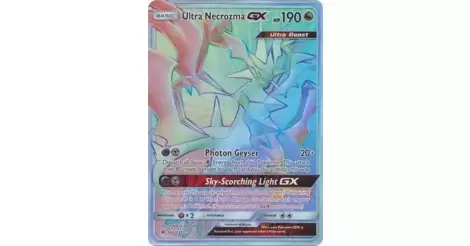 Digital Card Ultra Necrozma GX 95/131 for Pokemon TCG Online