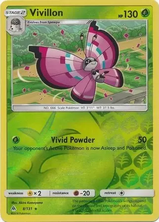 Forbidden Light - Vivillon Reverse