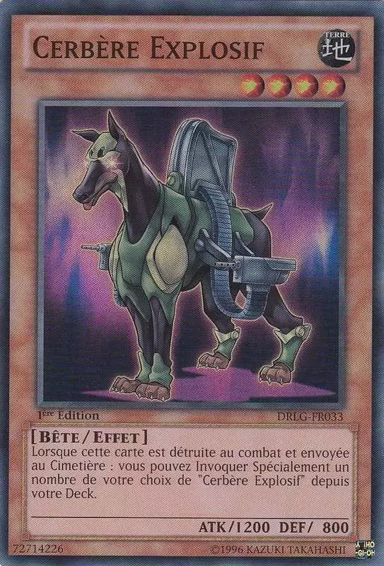 Les Dragons De Légende DRLG - Cerbère Explosif