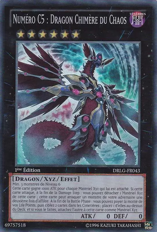 Les Dragons De Légende DRLG - Numéro C5 : Dragon Chimère du Chaos