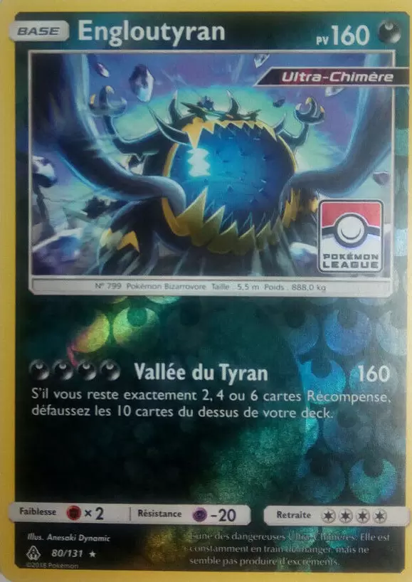 Lumière Interdite - Engloutyran Reverse Pokemon League