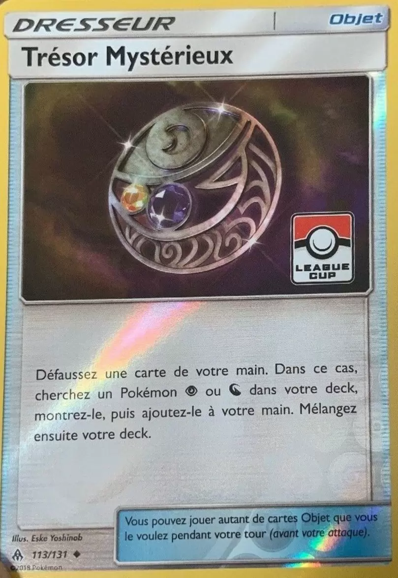 Lumière Interdite - Trésor Mystérieux Reverse Pokemon League
