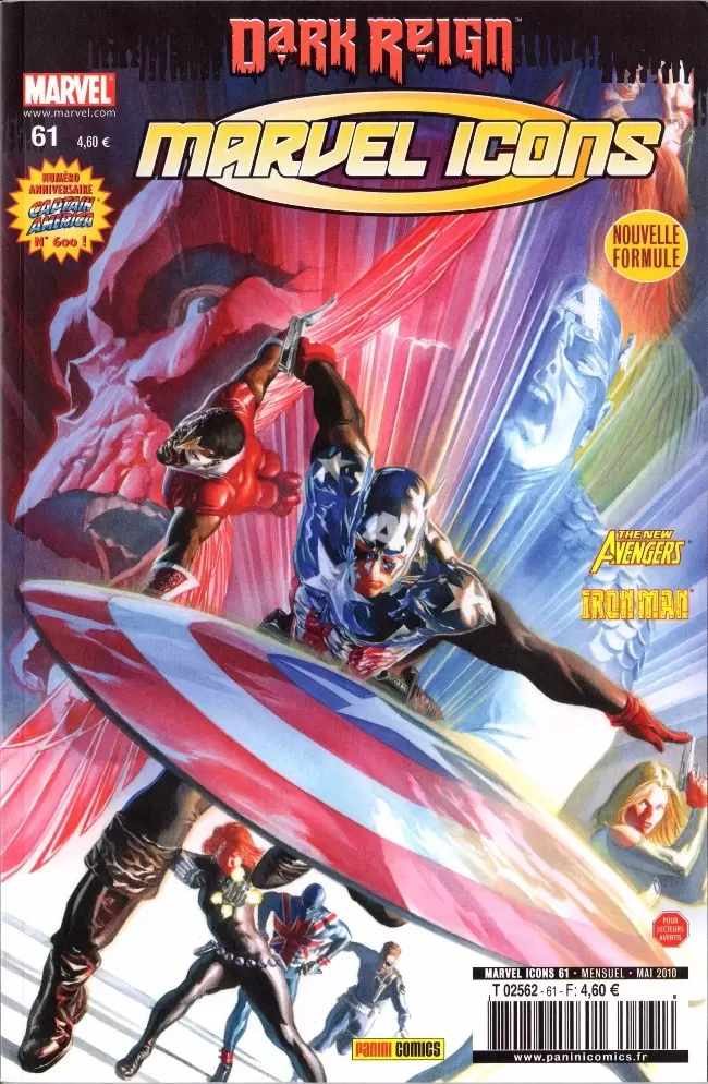 Marvel Icons - 1ère série - Captain America - Un an après