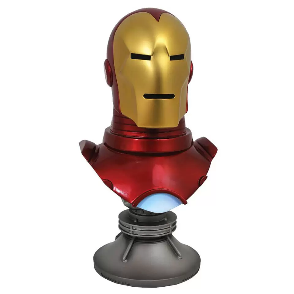 Diamond Select Busts - Iron Man Bust - Legends in 3D