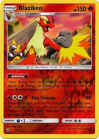 Dragon Majesty - Blaziken Reverse