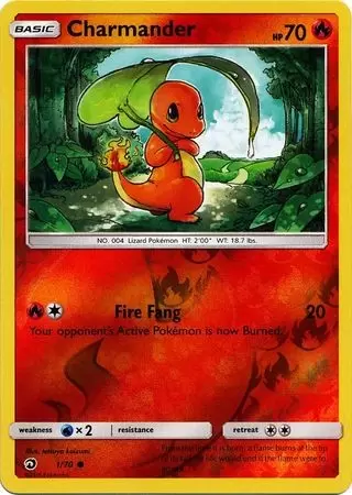 Dragon Majesty - Charmander Reverse