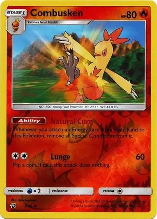 Dragon Majesty - Combusken Reverse