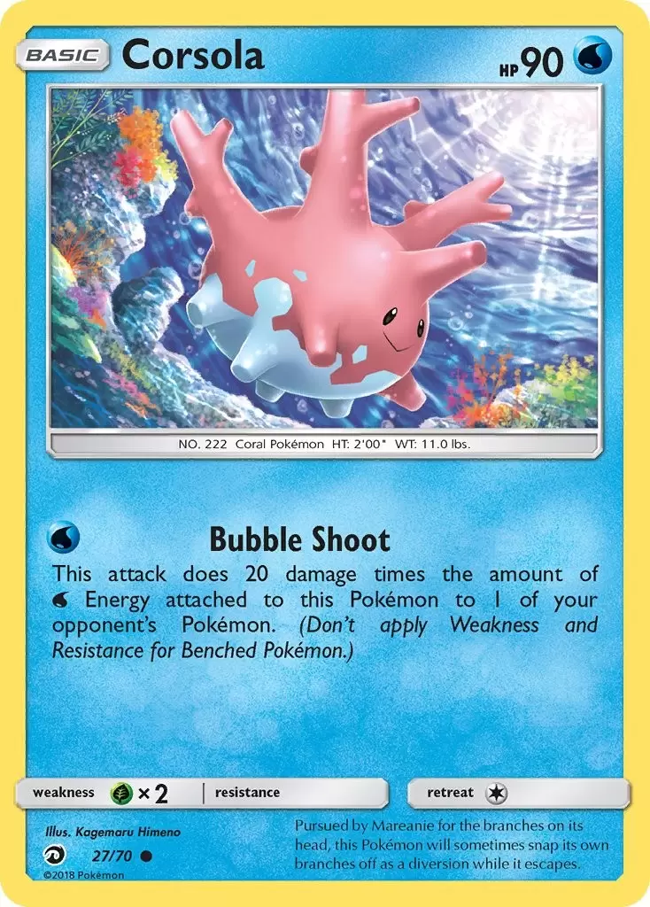 Dragon Majesty - Corsola