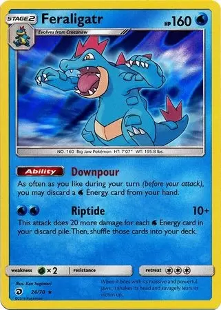 Dragon Majesty - Feraligatr Holo