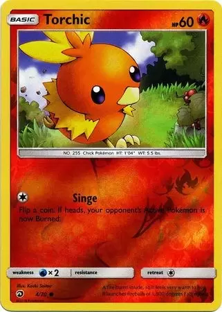 Dragon Majesty - Torchic Reverse