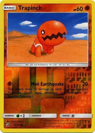 Dragon Majesty - Trapinch Reverse