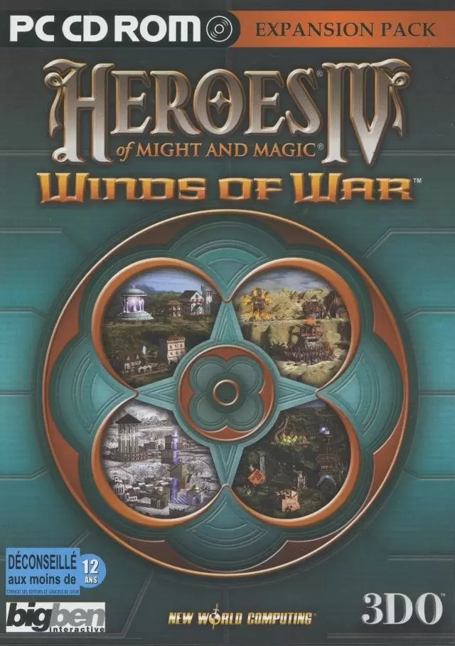 Jeux PC - Heroes of Might and Magic IV : Winds of War