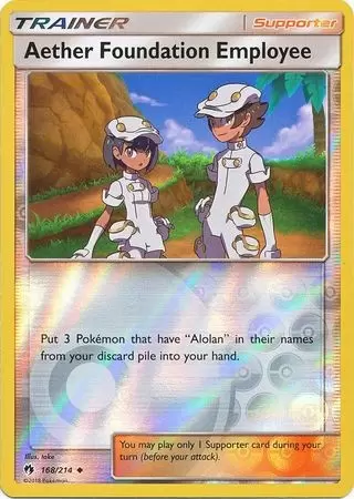 Lost Thunder - Aether Foundation Employee Reverse
