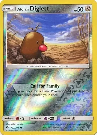 Lost Thunder - Alolan Diglett Reverse