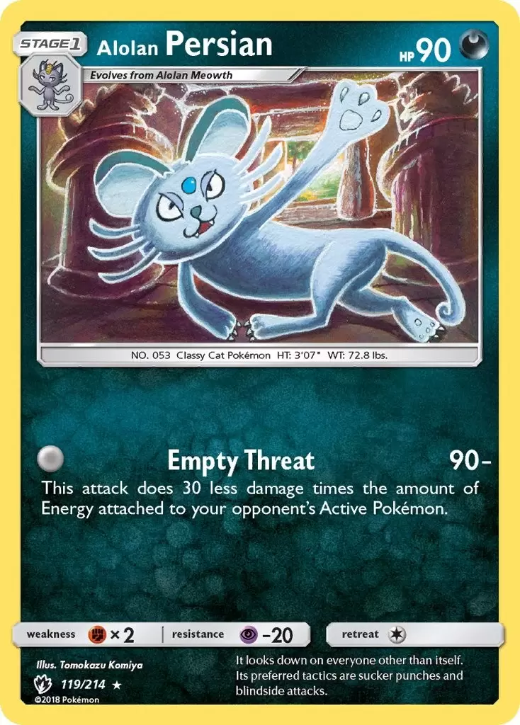 Lost Thunder - Alolan Persian