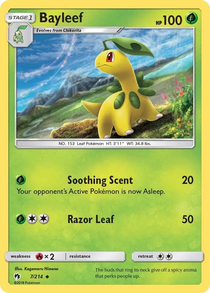 Lost Thunder - Bayleef