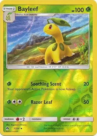 Lost Thunder - Bayleef Reverse