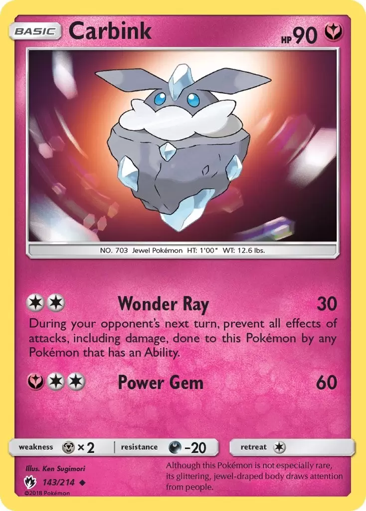 Gardevoir 141/214- Rare Holo Card- Pokemon- Lost Thunder