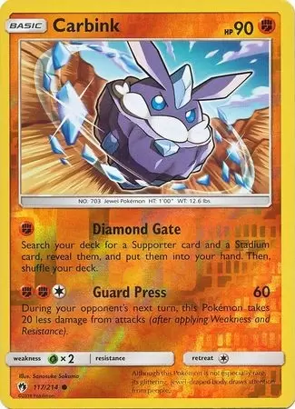 Lost Thunder - Carbink Reverse