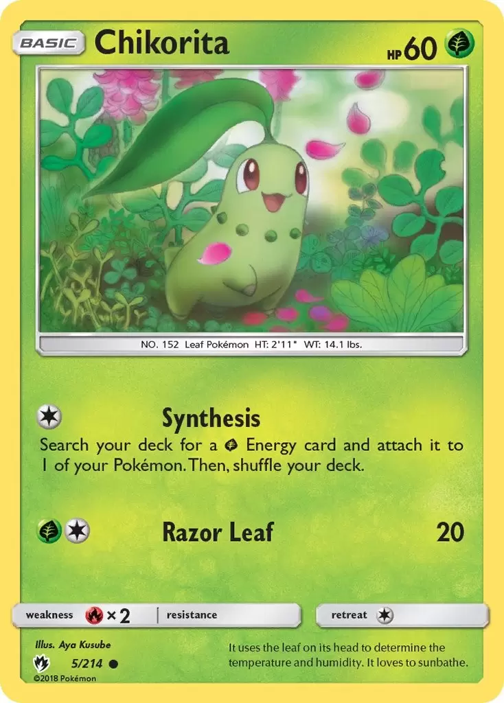 Lost Thunder - Chikorita