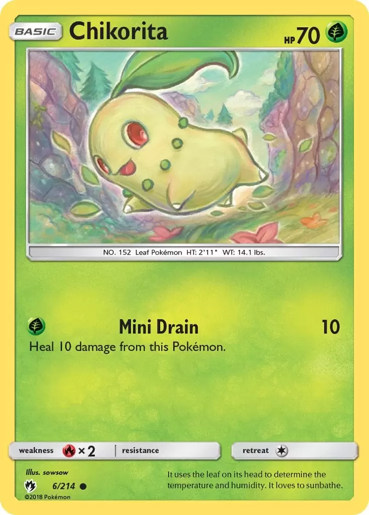 Lost Thunder - Chikorita