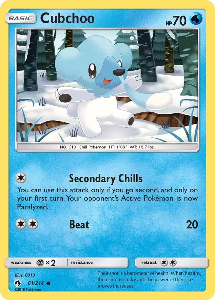 Lost Thunder - Cubchoo