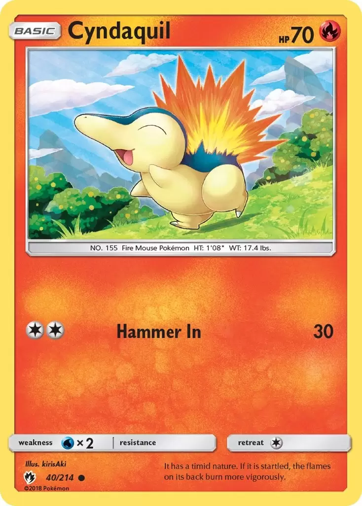 Lost Thunder - Cyndaquil